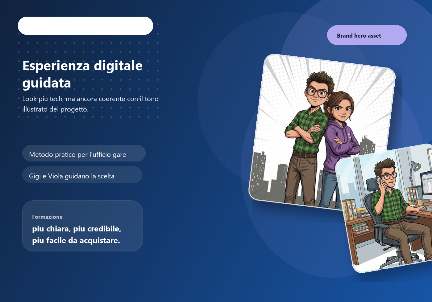 Gigi e Viola presentano l'anteprima della piattaforma e-learning con corsi on-demand e quiz